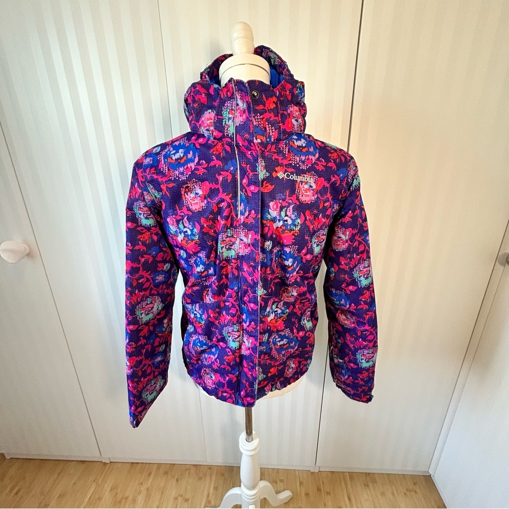 Columbia girls pink and purple winter jacket Size L (14/16)